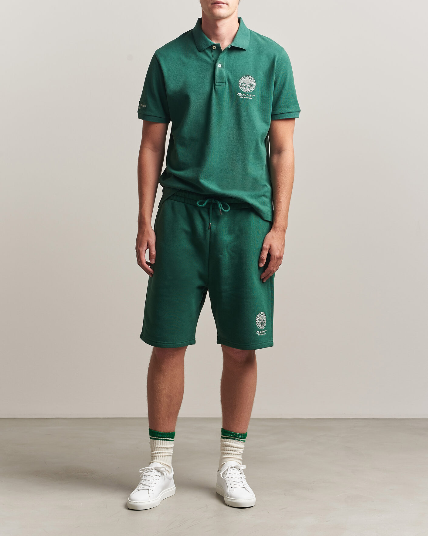 Herren | Poloshirts | Gant | Tournament Pique Green