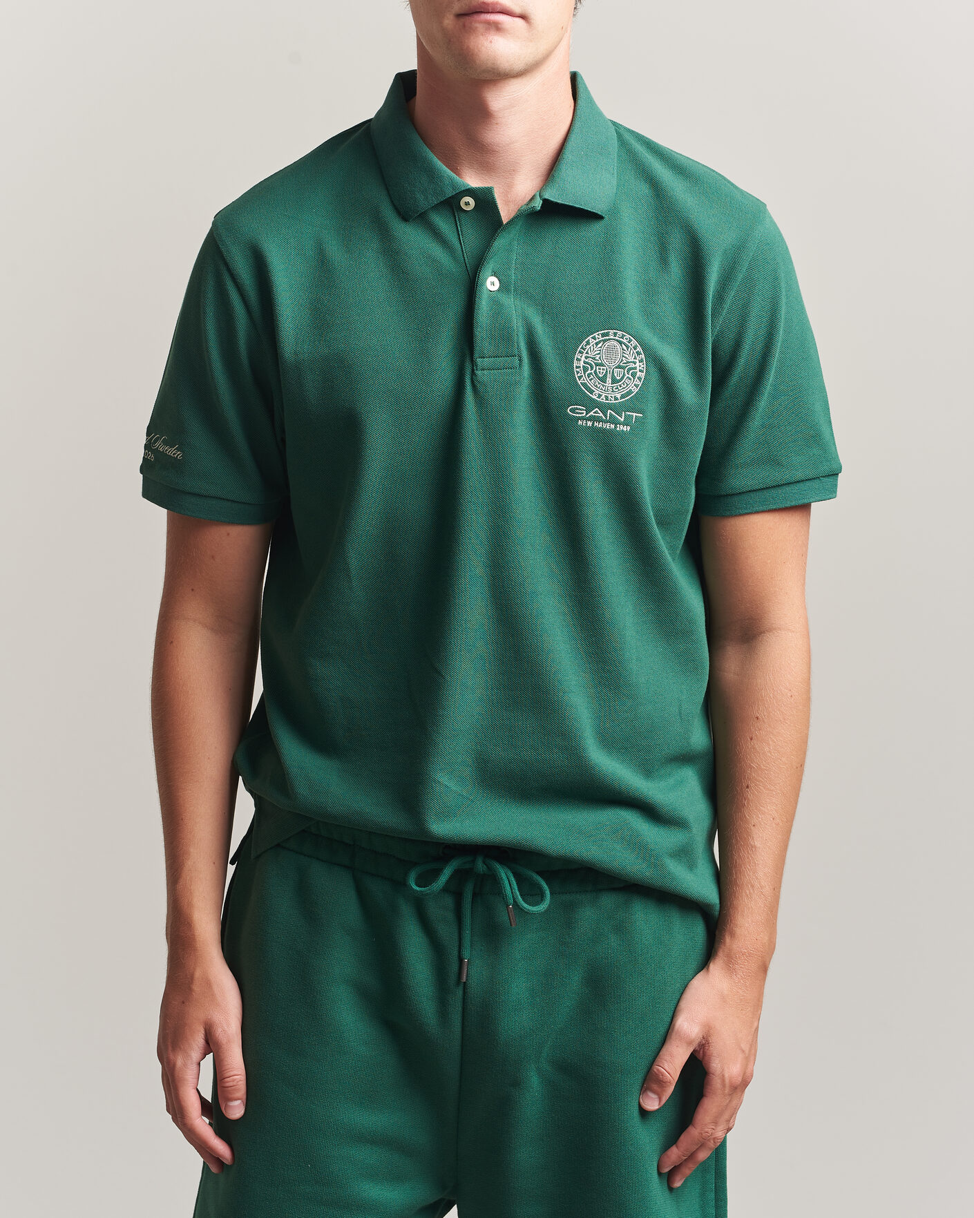 Herren | Poloshirts | Gant | Tournament Pique Green