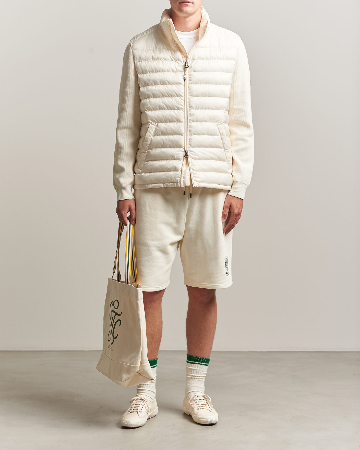 Herren | Jacken | Gant | Tournament Mixed Media Jacket Cream
