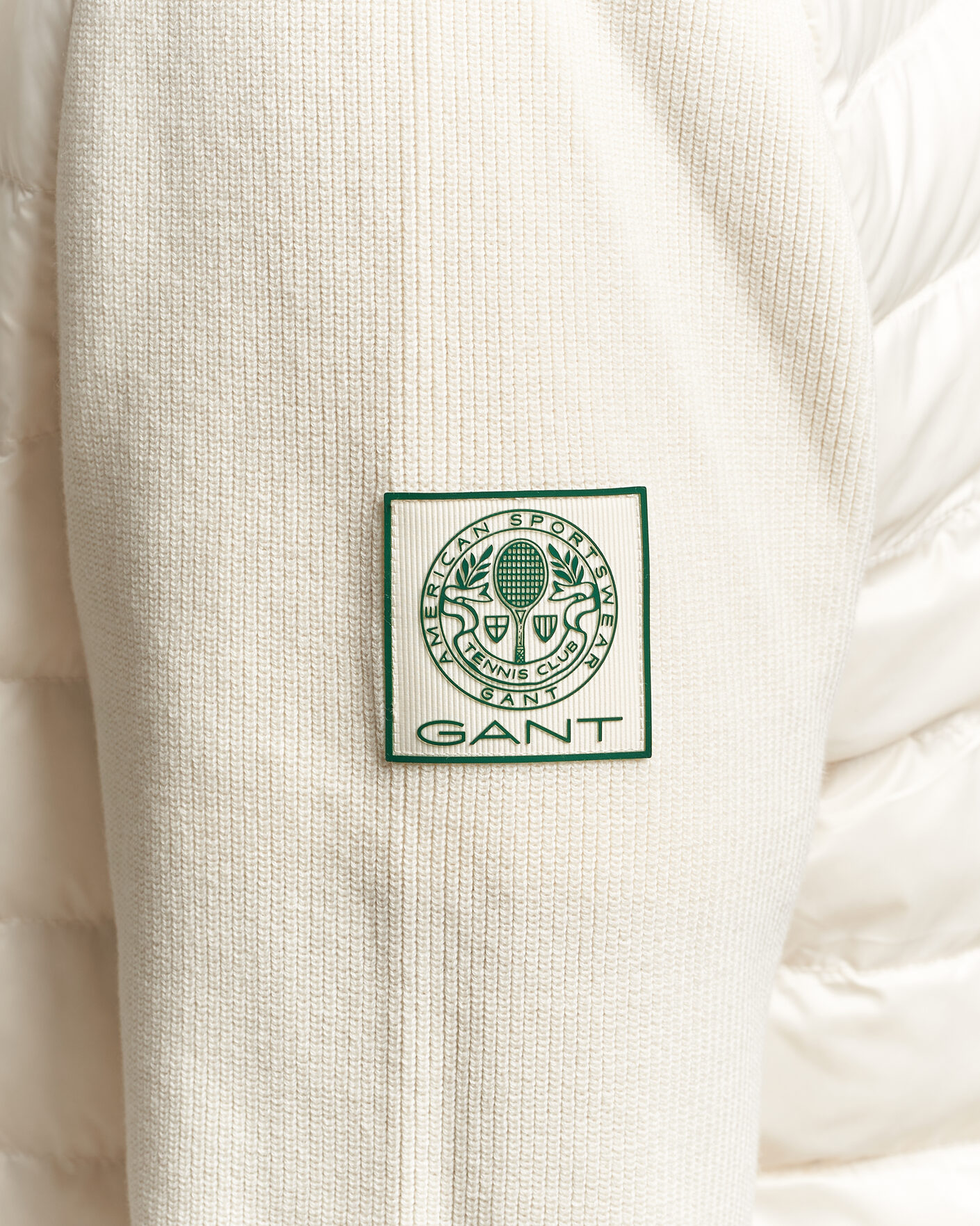 Herren | Jacken | Gant | Tournament Mixed Media Jacket Cream