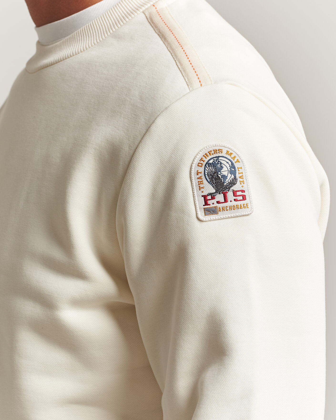 Herren | Pullover | Parajumpers | K2 Super Easy Sweatshirt Warm Ivory