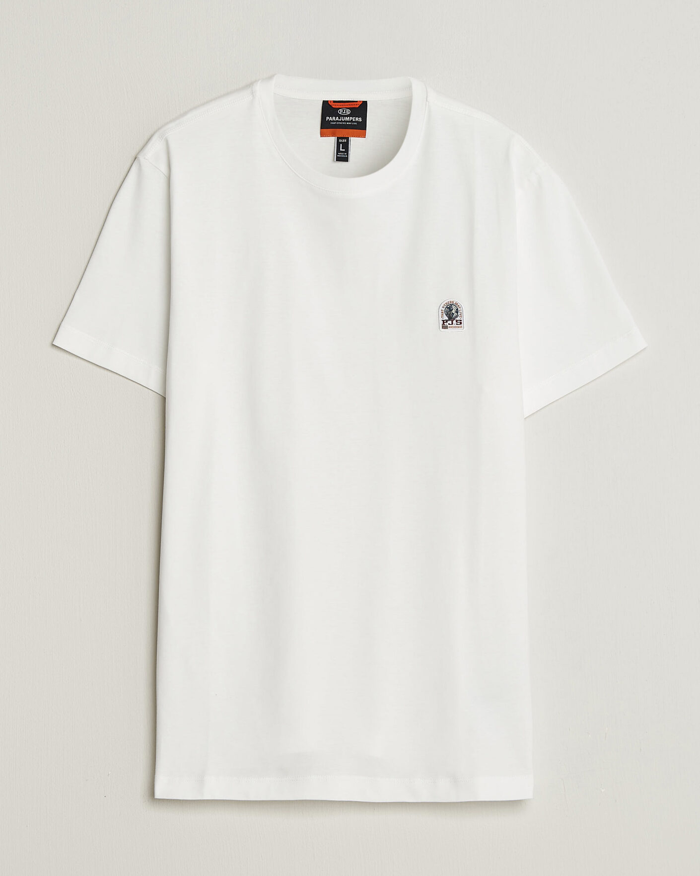Herren | T-Shirts | Parajumpers | Patch Super Easy T-Shirt White