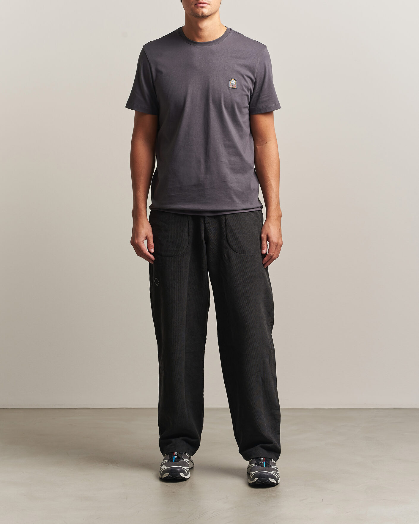 Herren | T-Shirts | Parajumpers | Patch Super Easy T-Shirt Phantom