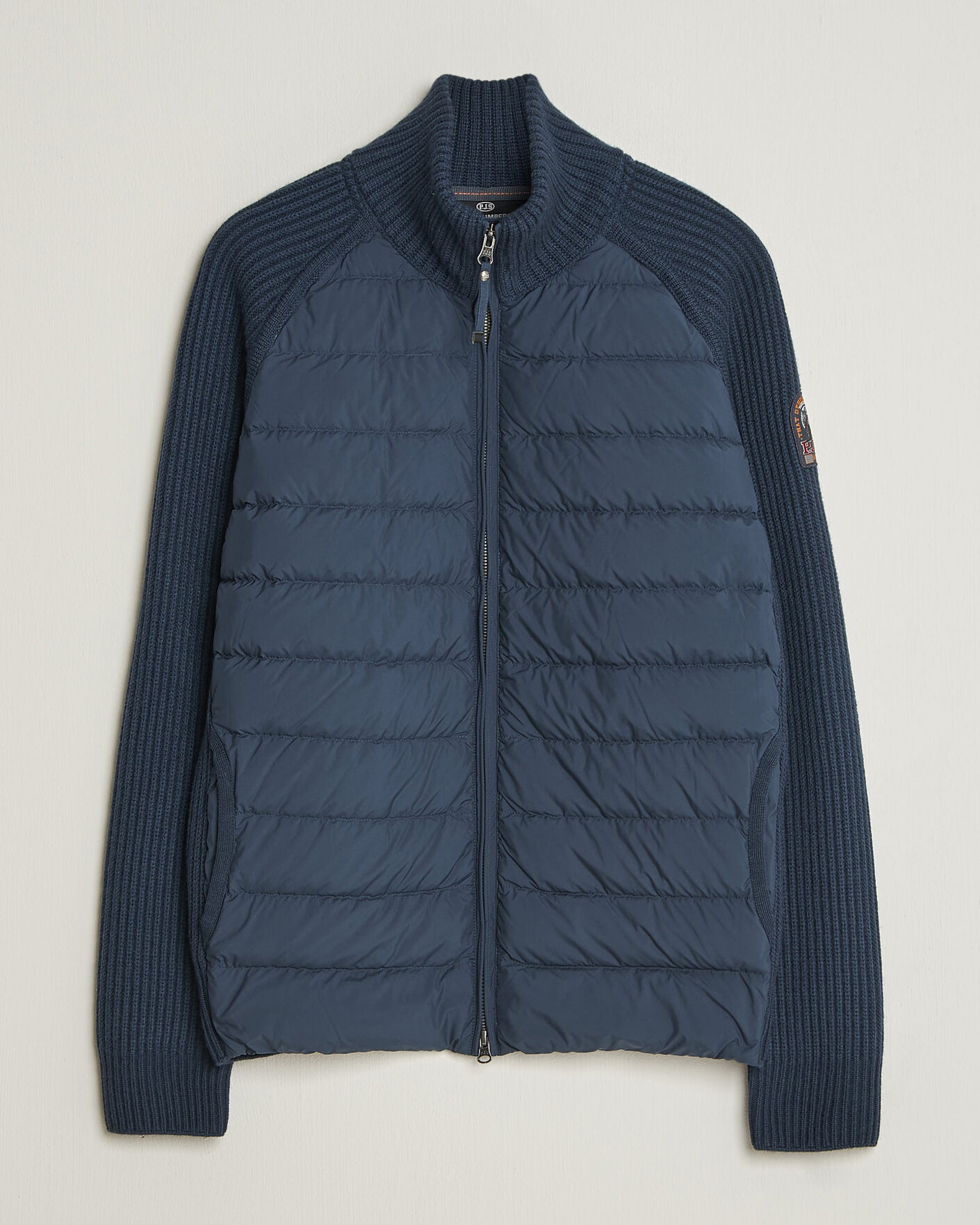 Herren | Jacken | Parajumpers | Olmo Rib Knitted Hybrid Jacket Nine Iron