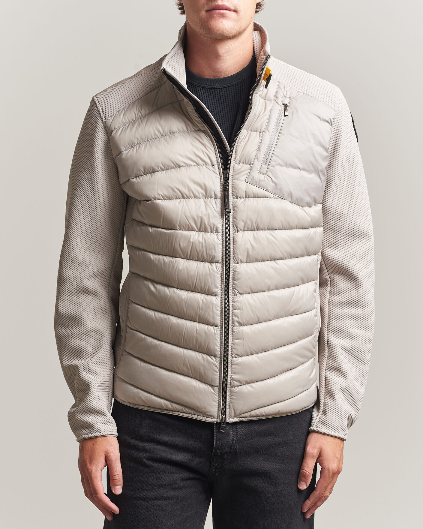 Herren | Jacken | Parajumpers | Jayden Warm Up Hybrid Jacket Mid Grey
