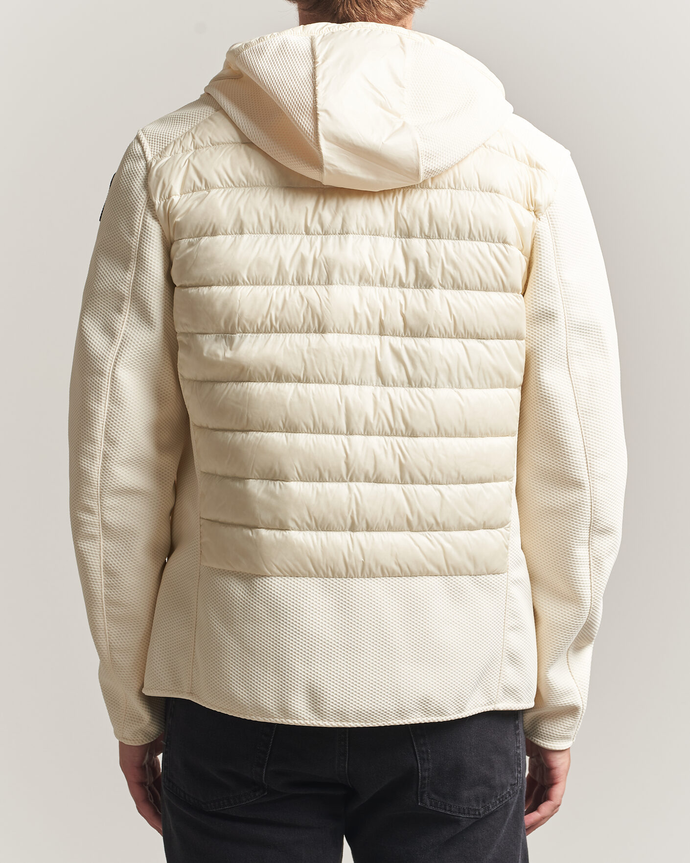 Herren | Jacken | Parajumpers | Nolan Warm Up Hybrid Hooded Jacket Warm Ivory