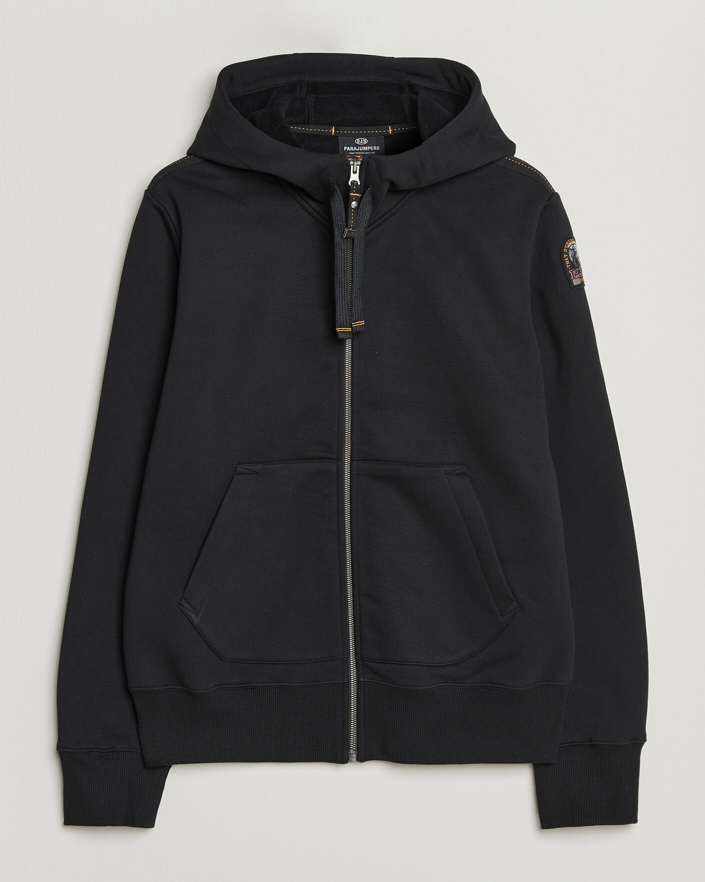 Herren | Pullover | Parajumpers | Charlie Super Easy Full Zip Black