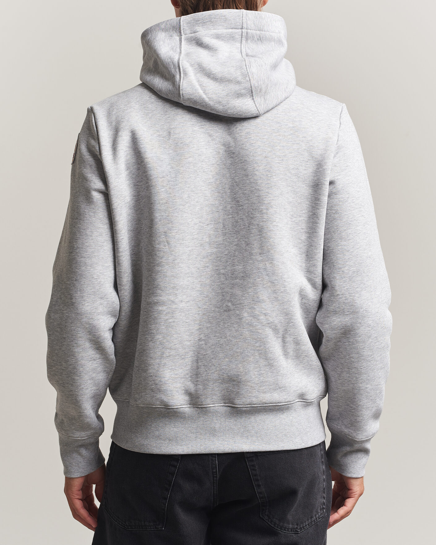 Herren | Pullover | Parajumpers | Charlie Super Easy Full Zip Ash Grey Melange