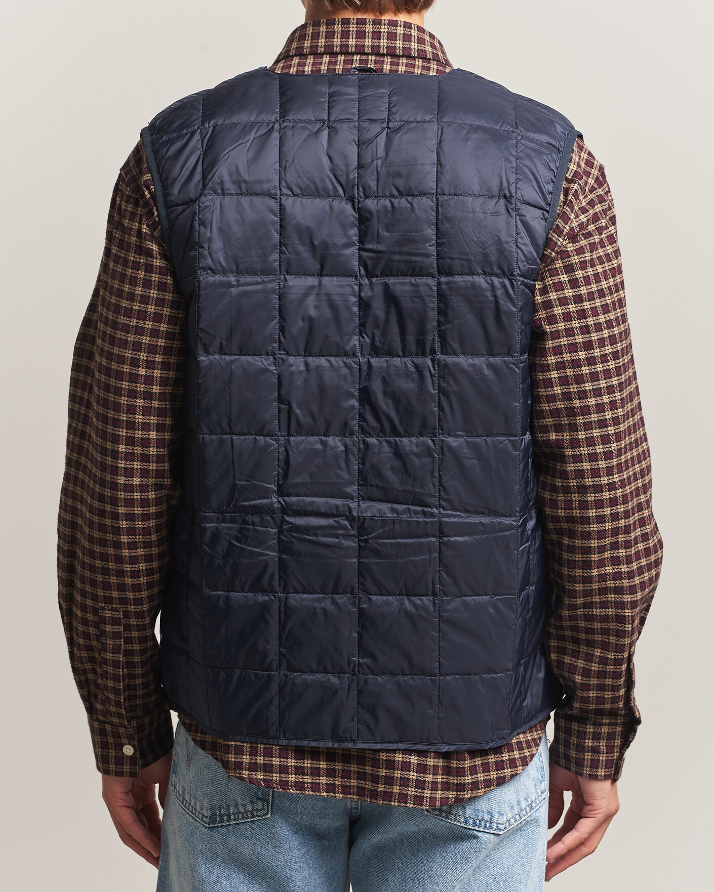 Herren | Westen | TAION | V-Neck Lightweight Down Vest Dark Navy