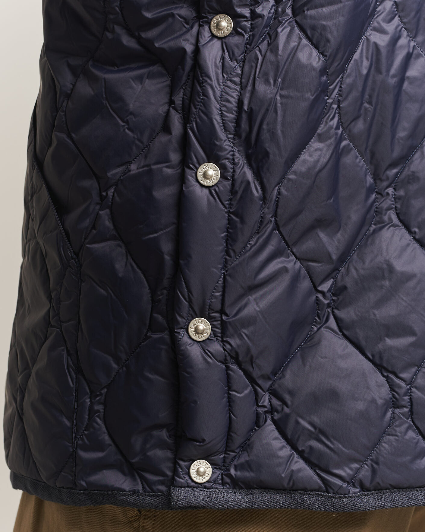 Herren | Westen | TAION | Military Crew Neck Down Vest Dark Navy