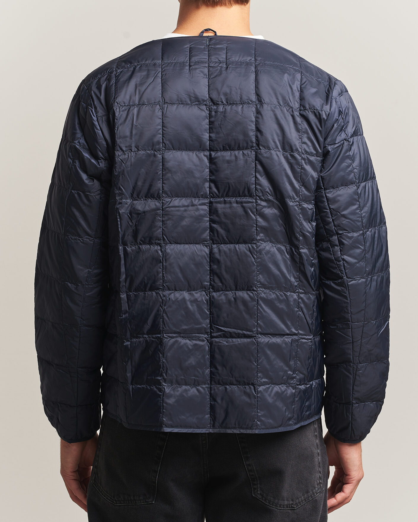 Herren | Jacken | TAION | Crew Neck Button Down Jacket Dark Navy