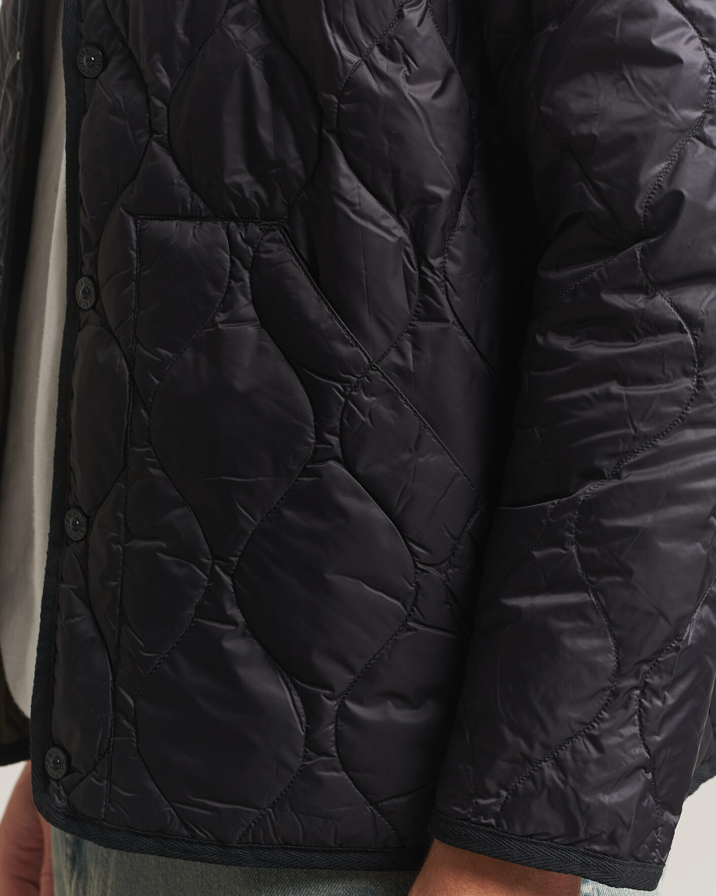 Herren | Jacken | TAION | Military Crew Neck Down Jacket Black