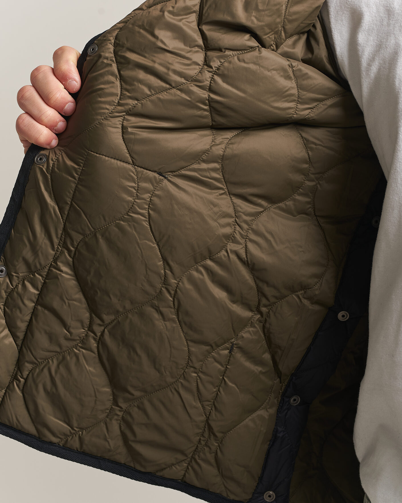 Herren | Jacken | TAION | Military Crew Neck Down Jacket Black