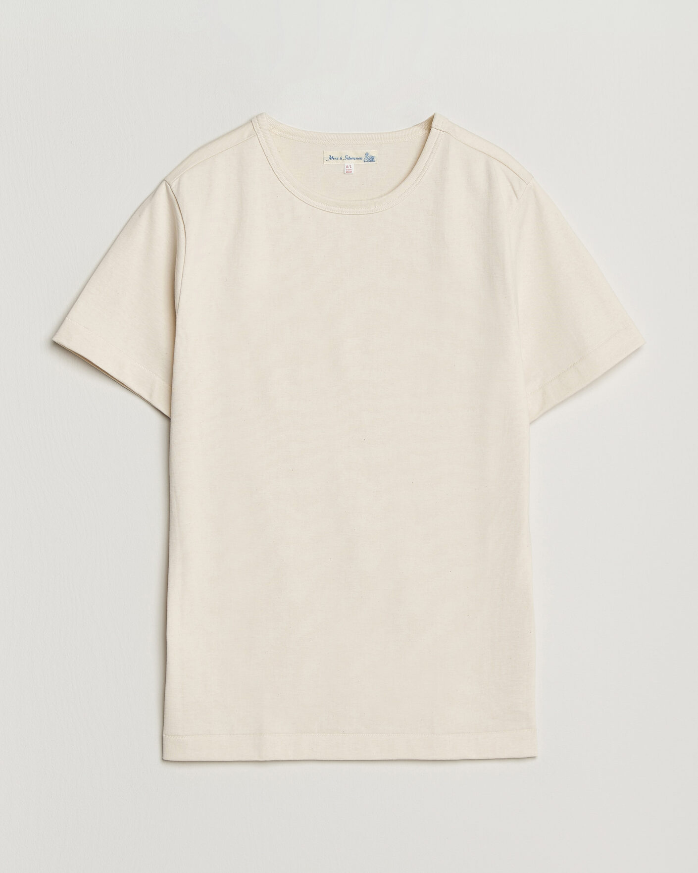 Herren | T-Shirts | Merz b. Schwanen | Classic Fit Loopwheeled T-Shirt Nature