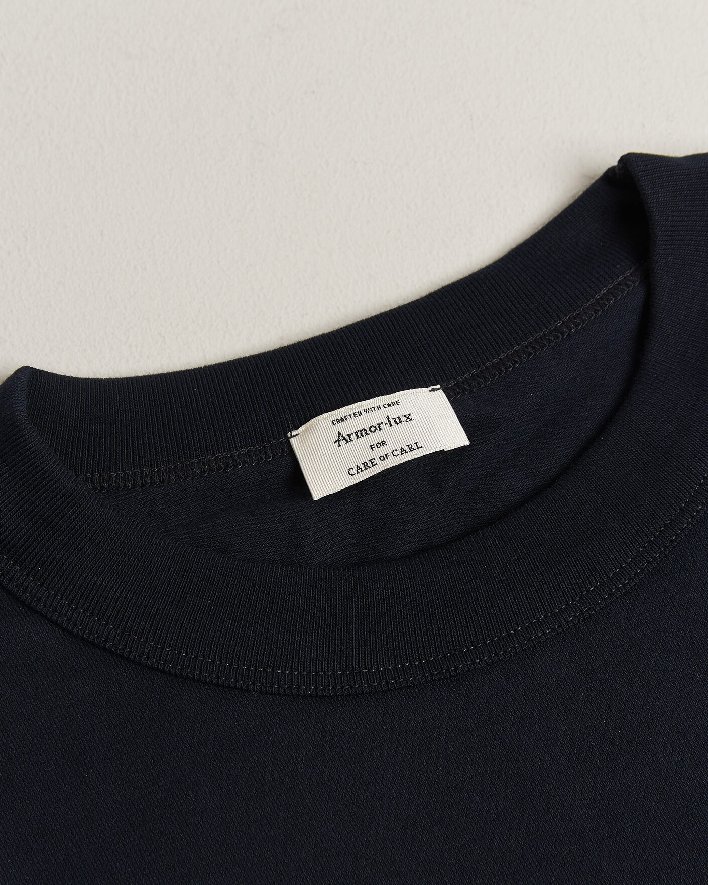 Herren | T-Shirts | Armor Lux for Care of Carl | Armor-lux 2-Pack Heritage Callac T-Shirt Rich Navy