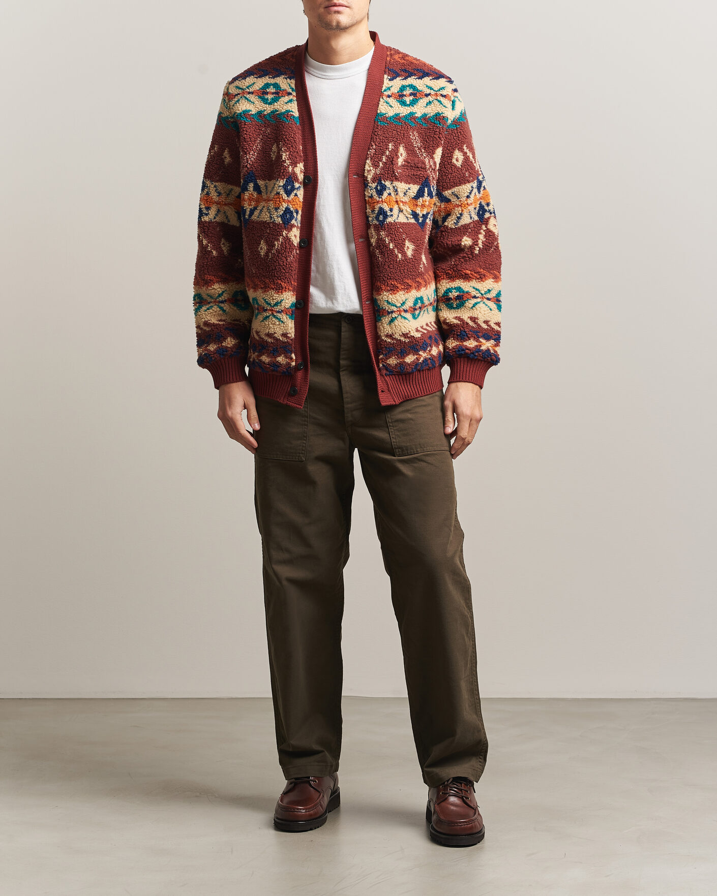 Herren | Hosen | orSlow | Regular Fit Original Sateen Fatigue Pants Coffee Brown