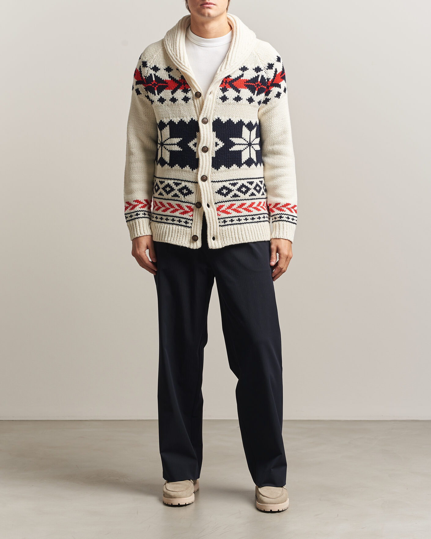 Herren | Pullover | MC2 Saint Barth | Archer Cardigan Nordic Aztec