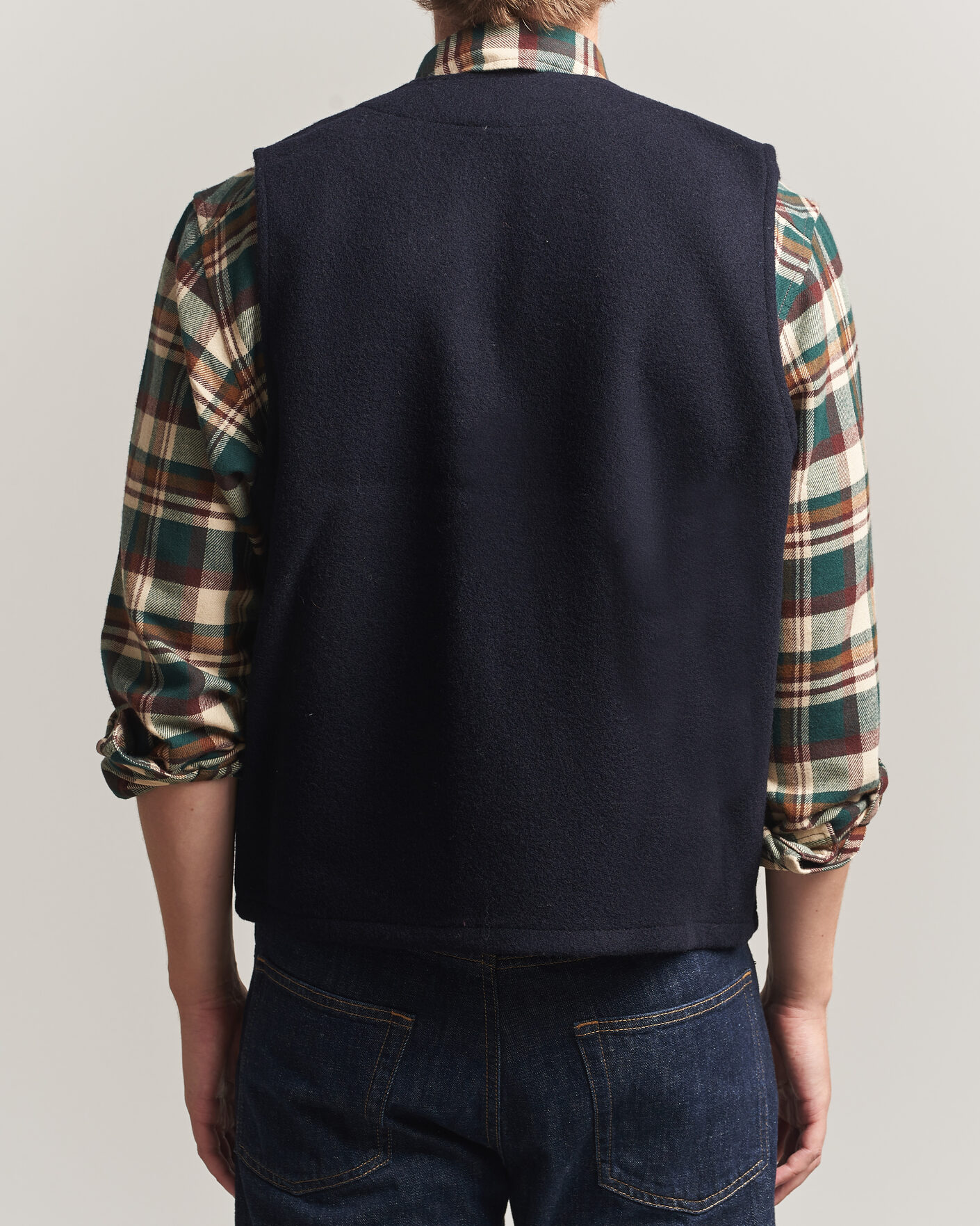 Herren | Westen | Filson | Mackinaw Wool Vest Navy