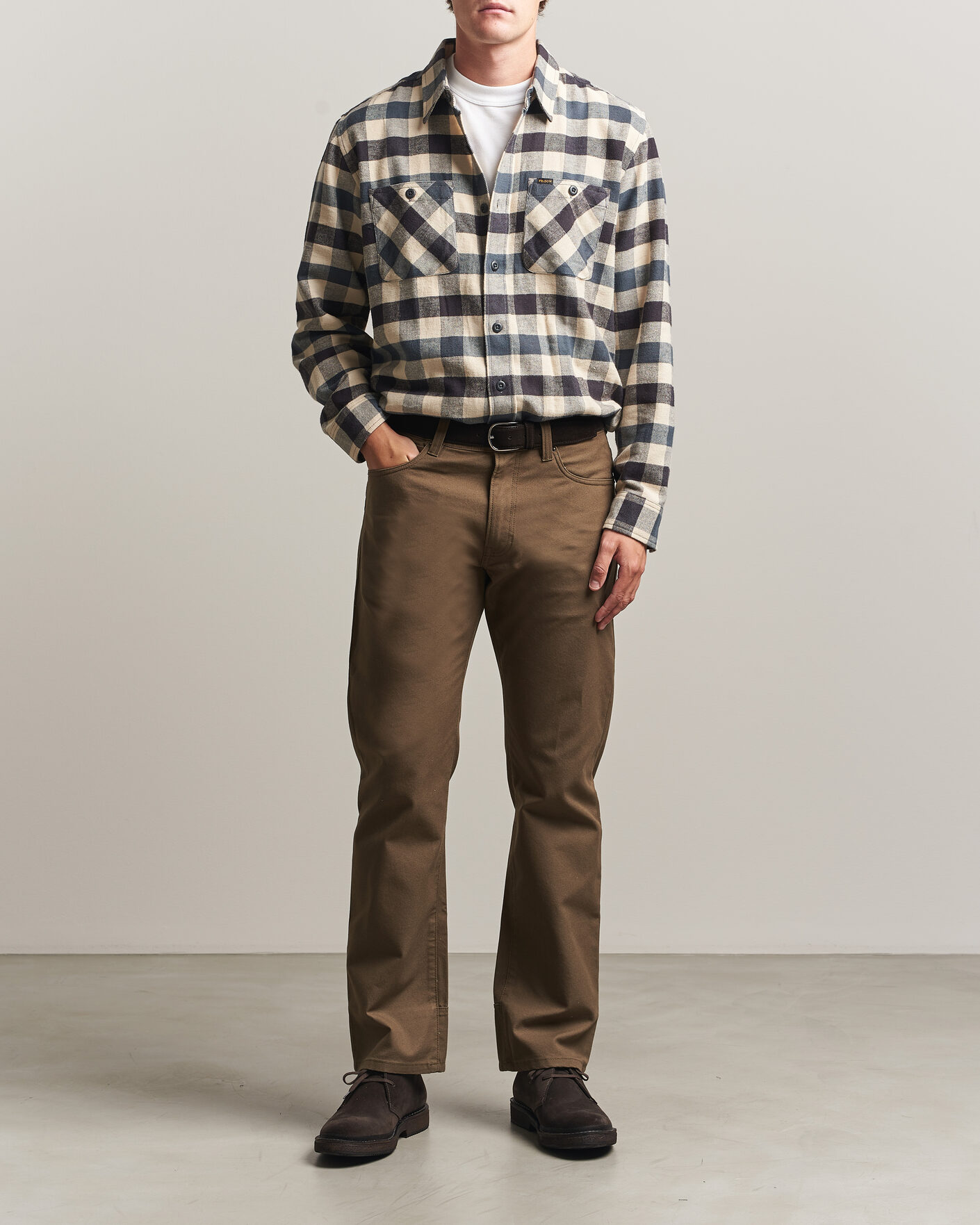 Herren | Hosen | Filson | Dry Tin 5-Pocket Pants Marsh Olive