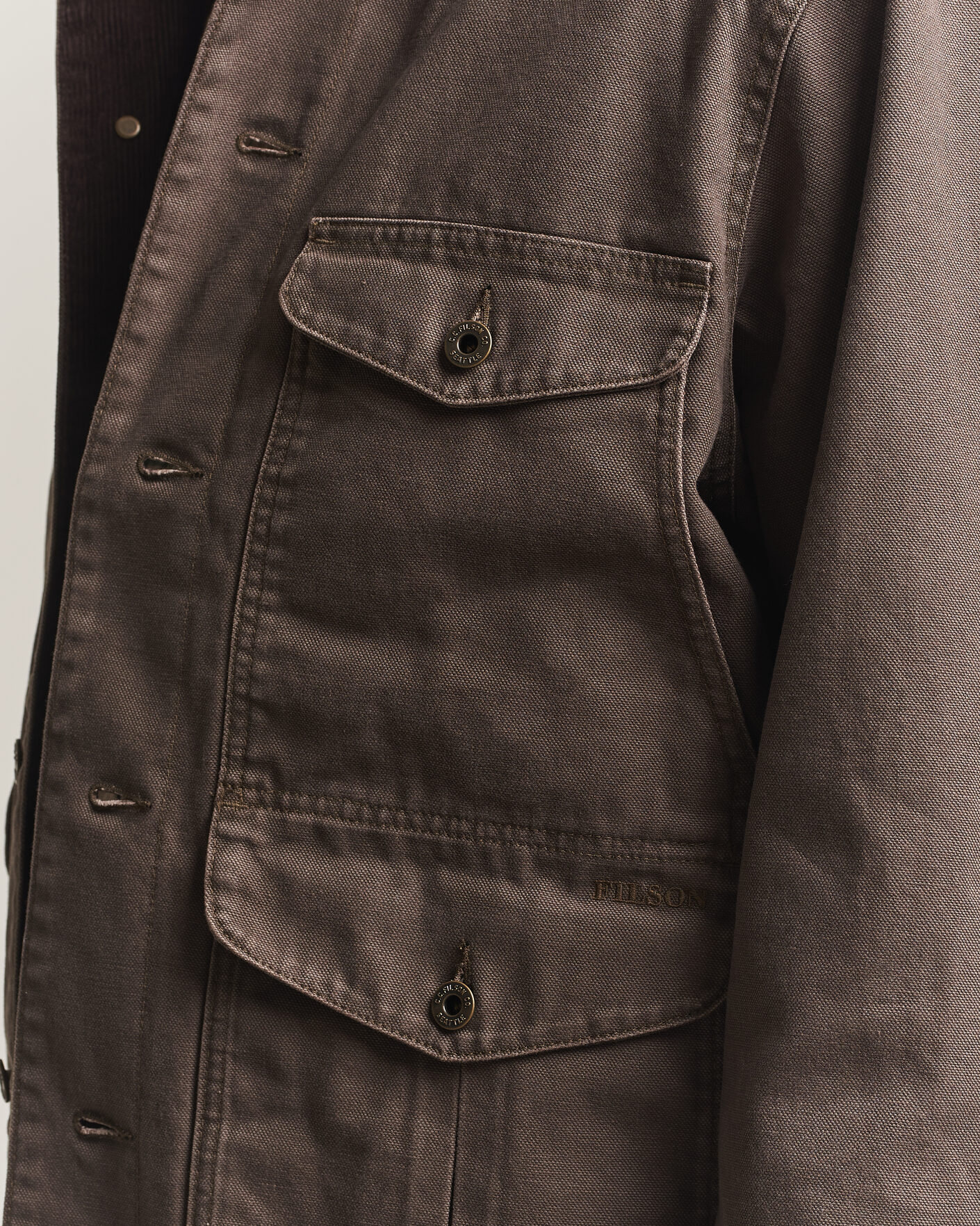 Herren | Jacken | Filson | Rustic Canvas Journeyman Canvas Jacket Bark