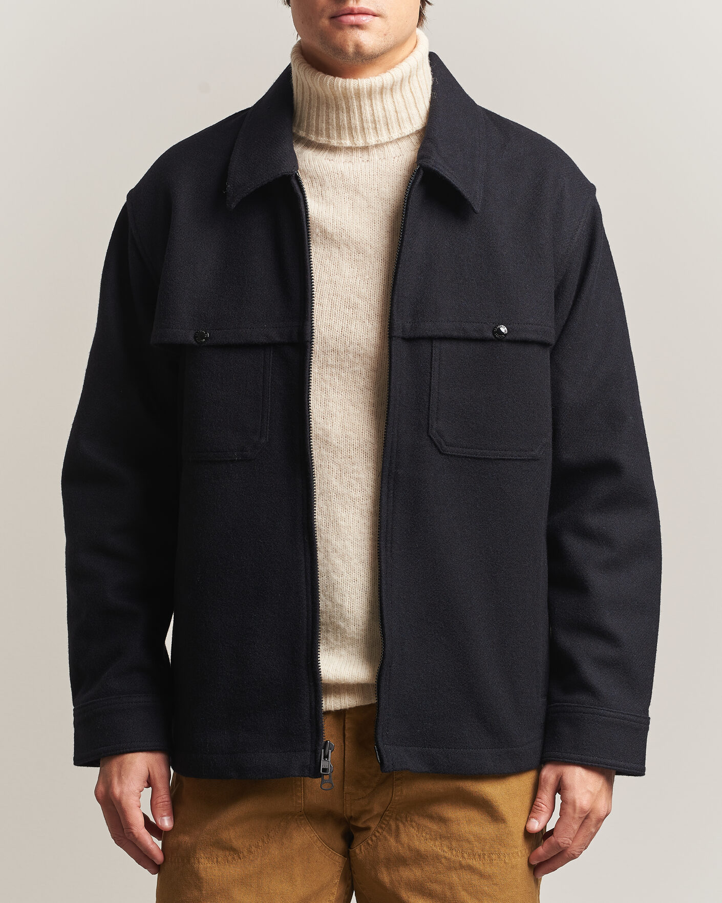 Herren | Jacken | Filson | Wool Cruiser Jac Shirt Dark Navy