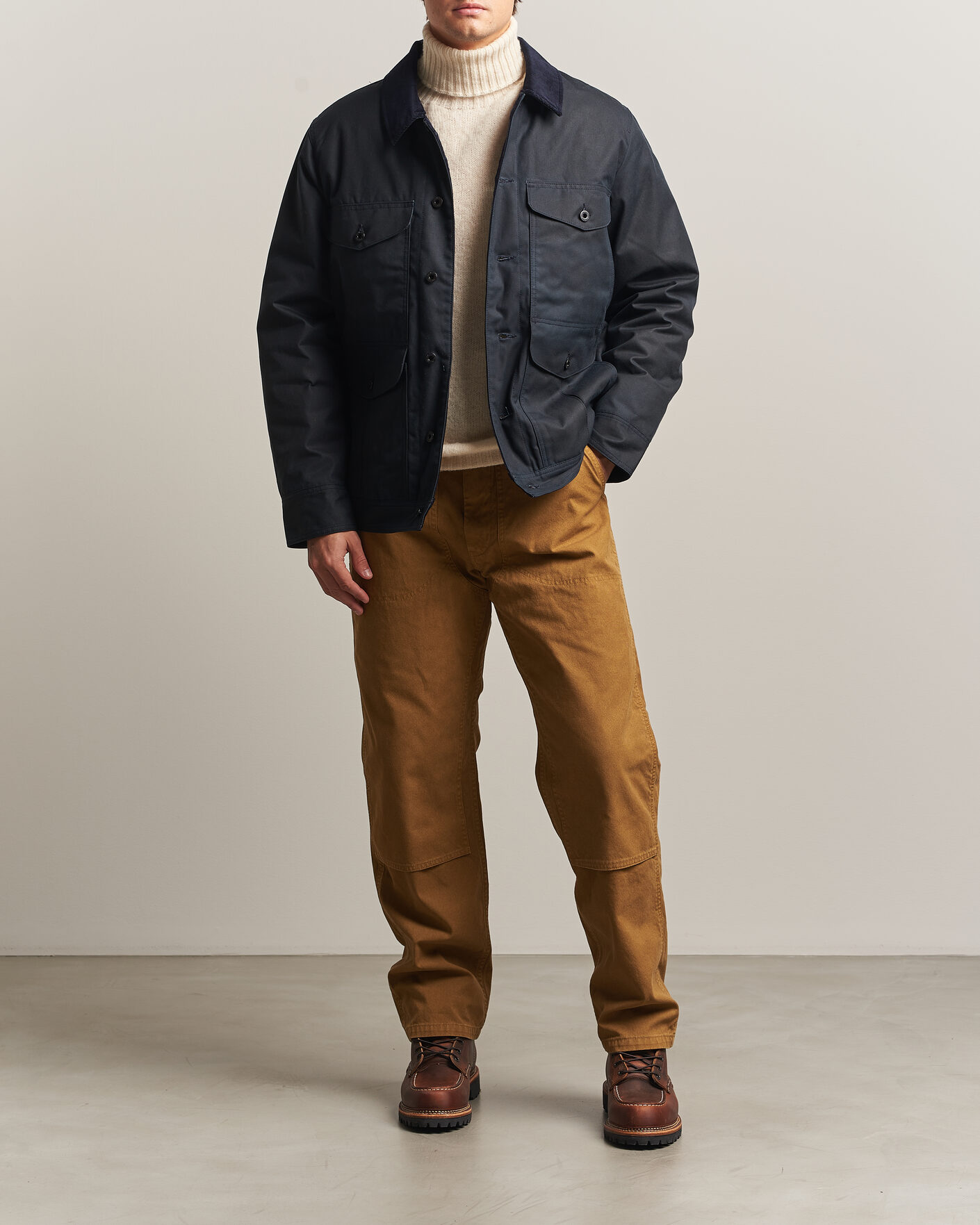 Herren | Jacken | Filson | Journeyman Cotton Shelter Cloth Jacket Harbor Blue