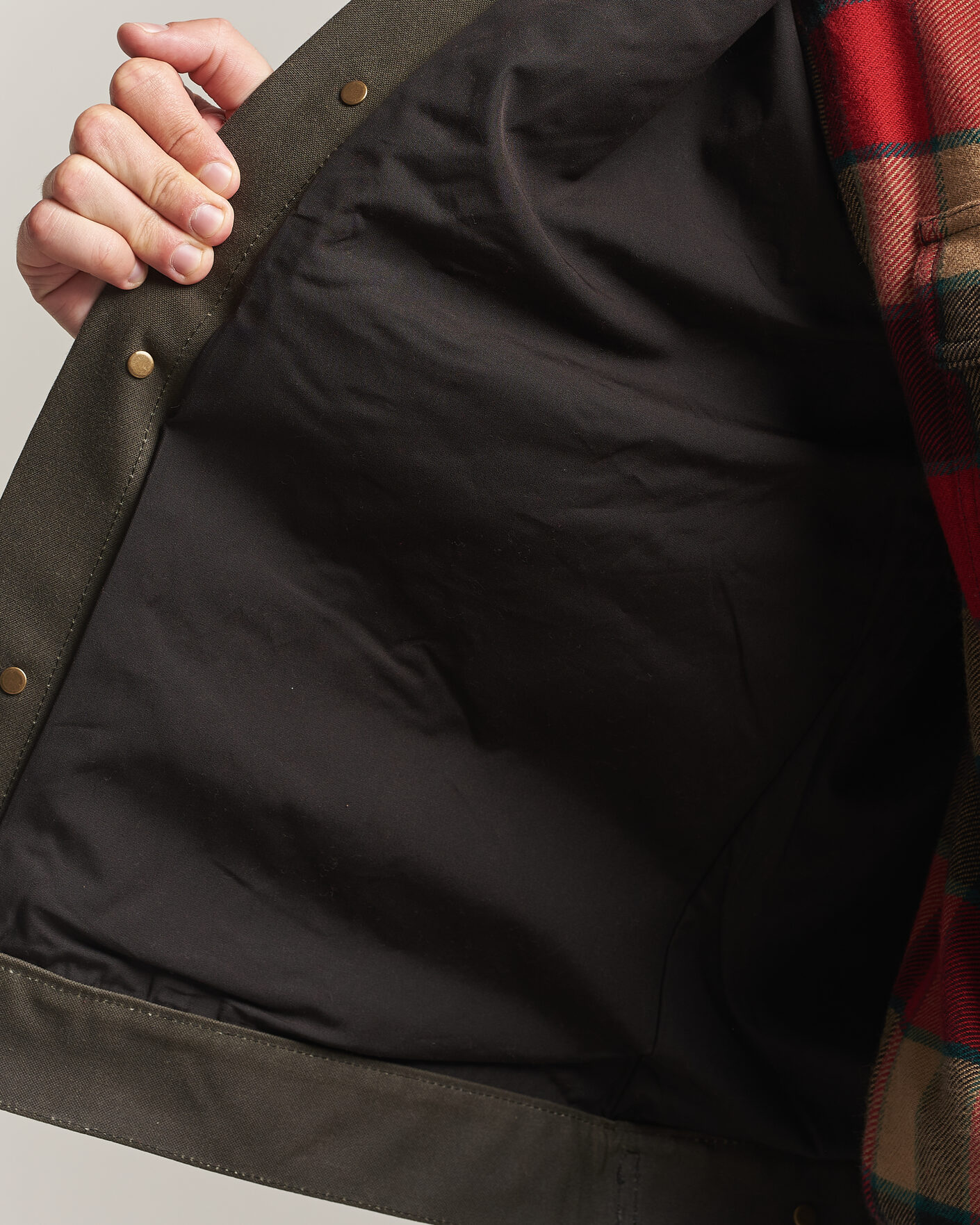 Herren | Jacken | Filson | Short Lined Tin Cloth Cruiser Beluga