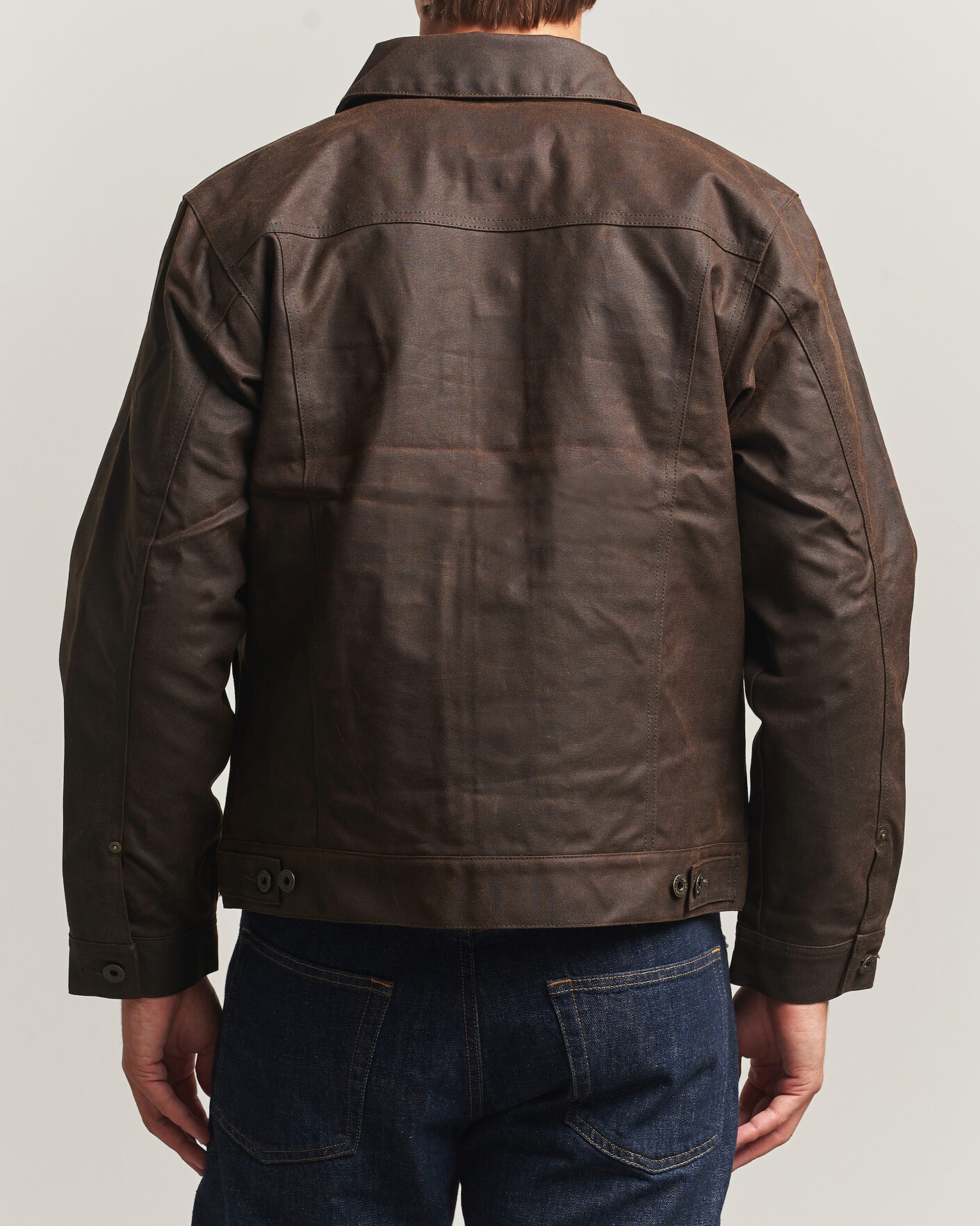 Herren | Jacken | Filson | Short Lined Tin Cloth Cruiser Dark Brown