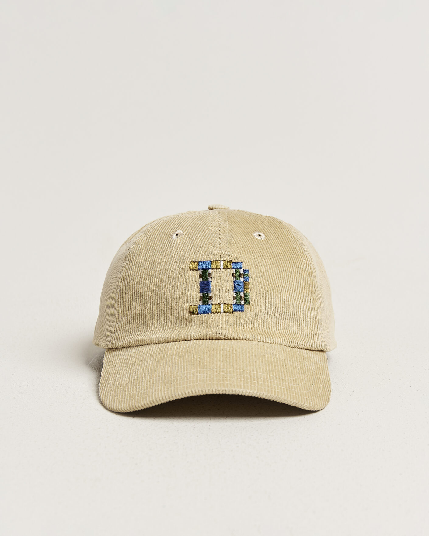 Herren | Hüte & Mützen | Drake's | D 1977 Cord Baseball Cap Stone