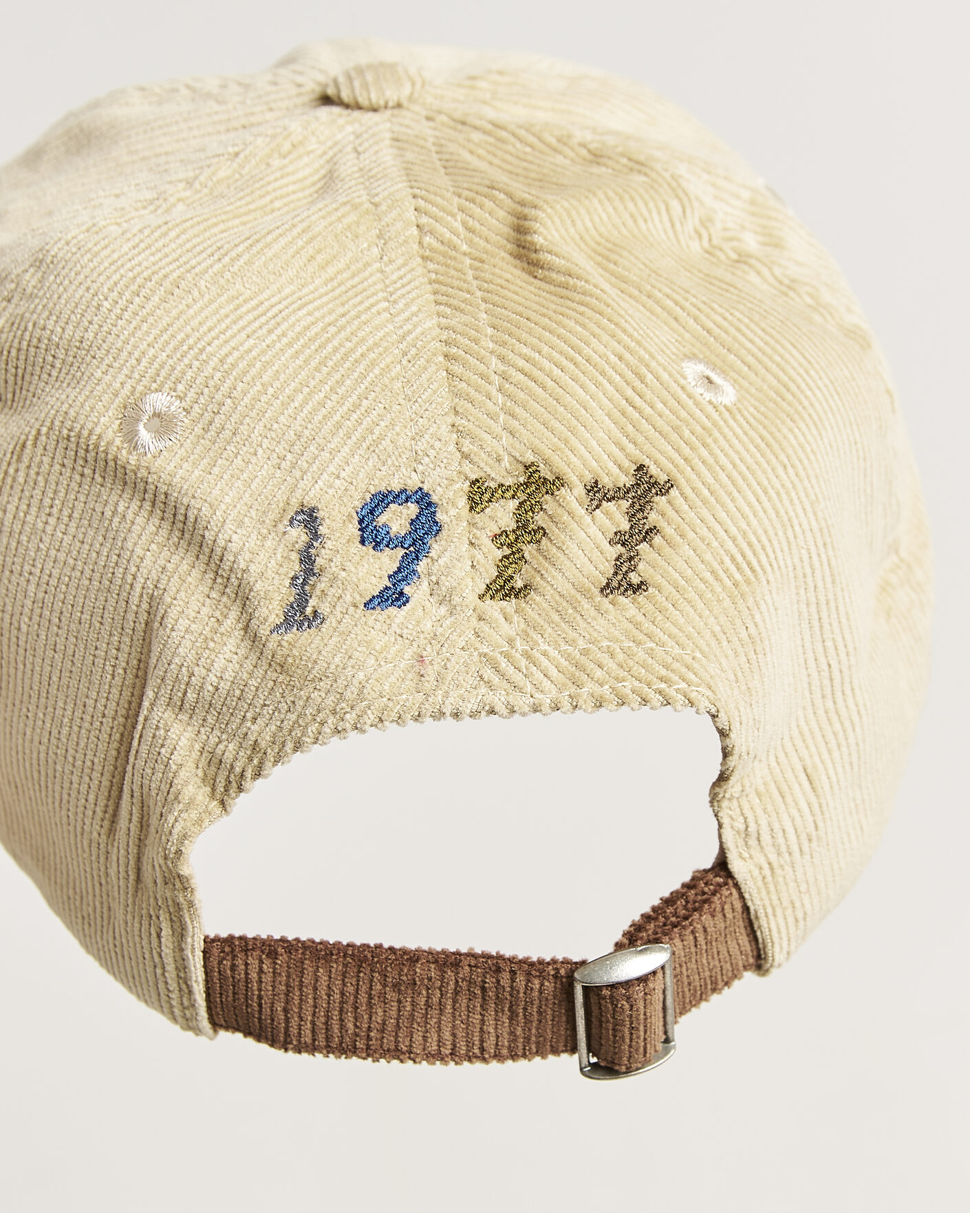 Herren | Hüte & Mützen | Drake's | D 1977 Cord Baseball Cap Stone