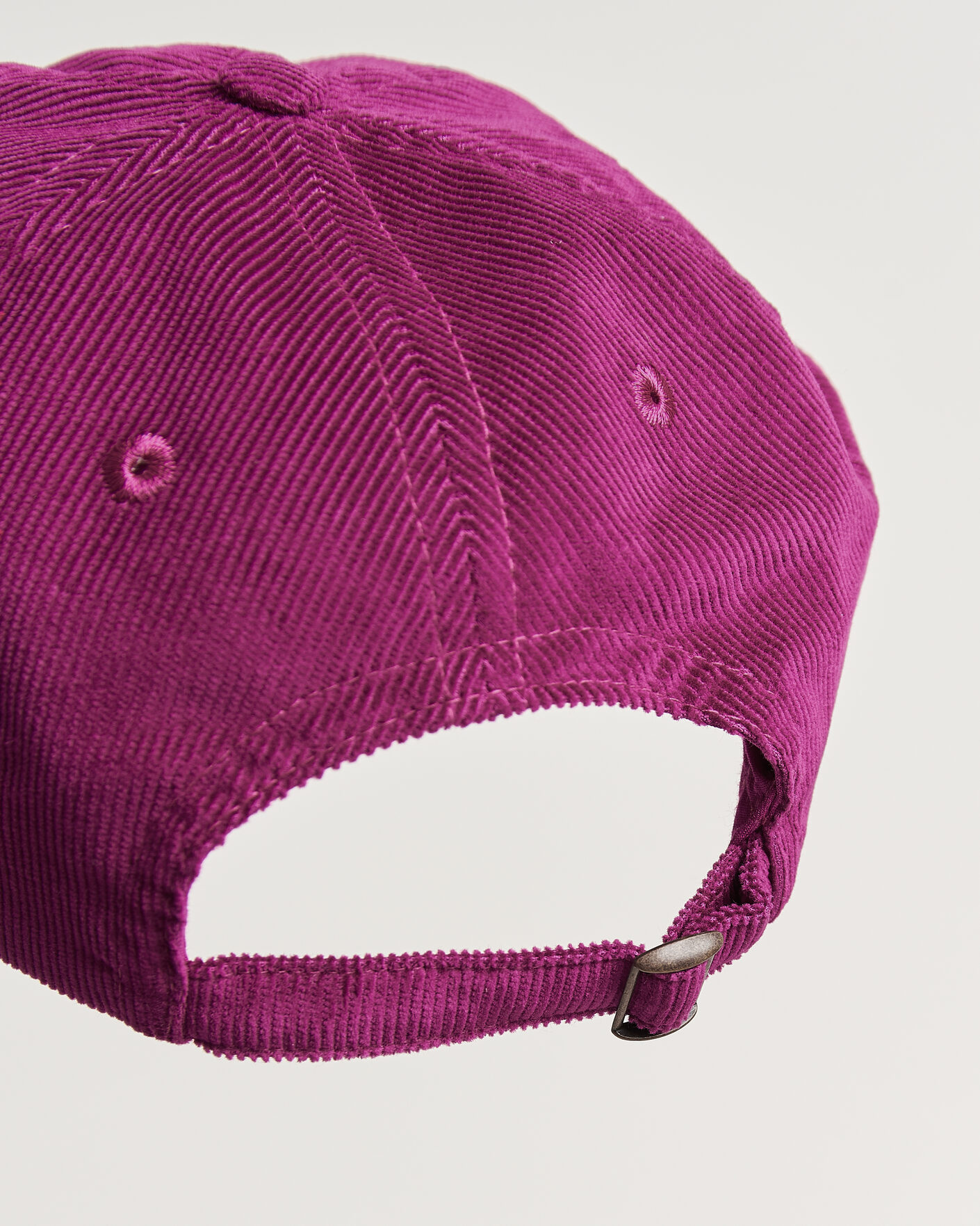 Herren | Hüte & Mützen | Drake's | Clock Twill Cord Baseball Cap Red