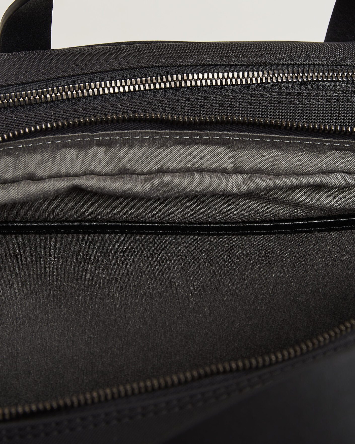 Herren | Taschen | Mismo | M/S Endeavour Briefcase Eclipse Black/Black