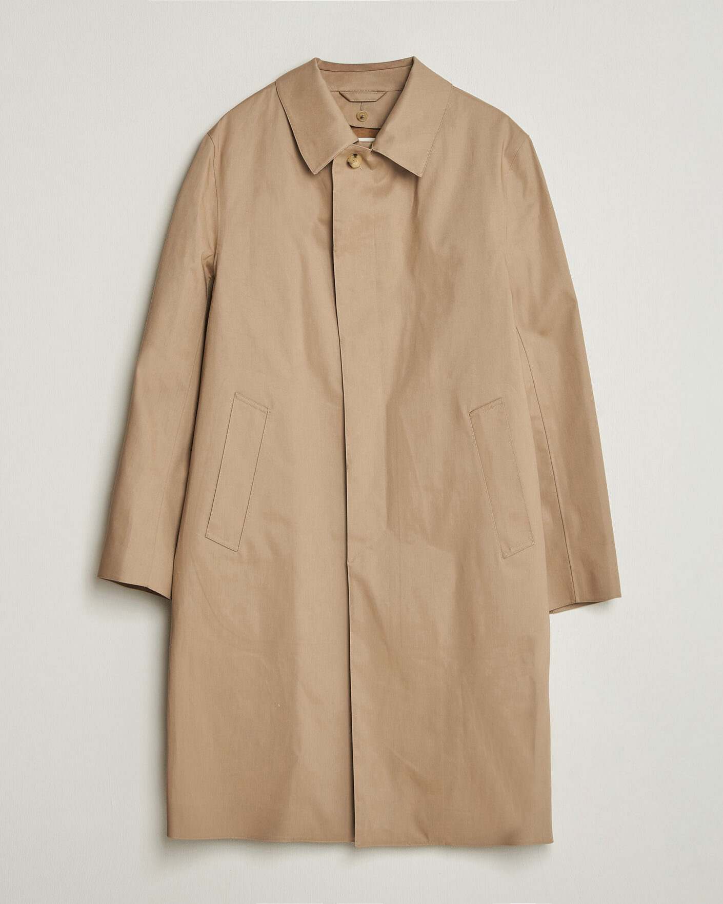 Herren | Jacken | Mackintosh | Dunkeld Car Coat Fawn