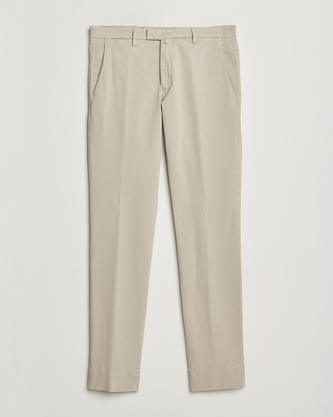 Herren | Hosen | Briglia 1949 | Slim Fit Cotton Stretch Trousers Beige