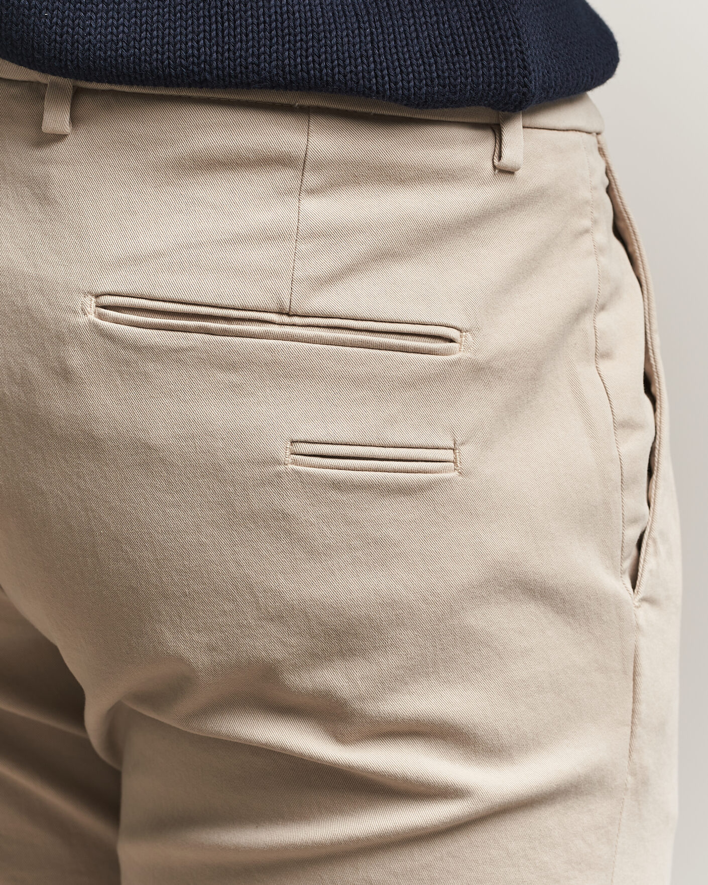 Herren | Hosen | Briglia 1949 | Slim Fit Cotton Stretch Trousers Beige