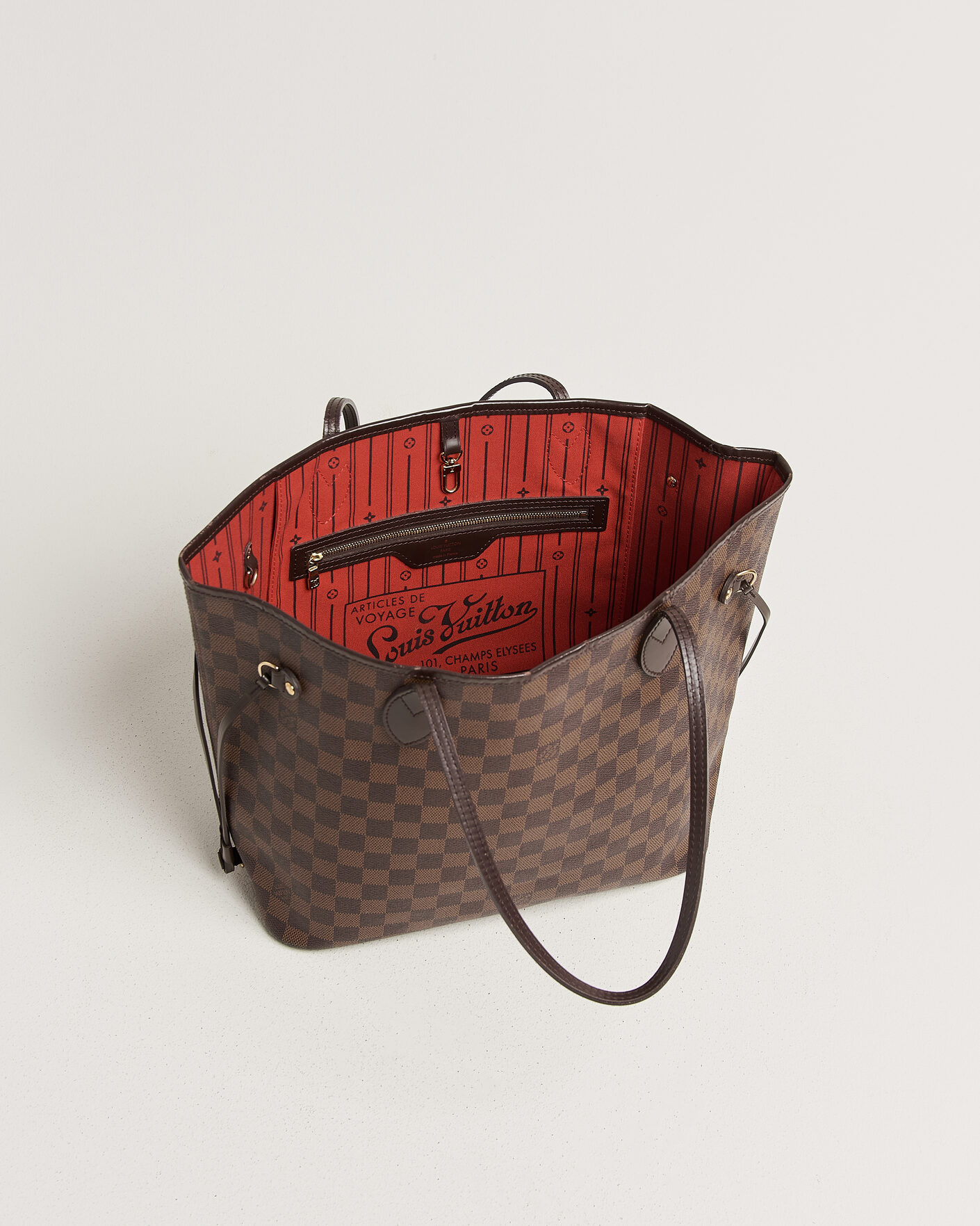Herren | Pre-Owned & Vintage Bags | Louis Vuitton Pre-Owned | Nevelfull MM Damier Ebene