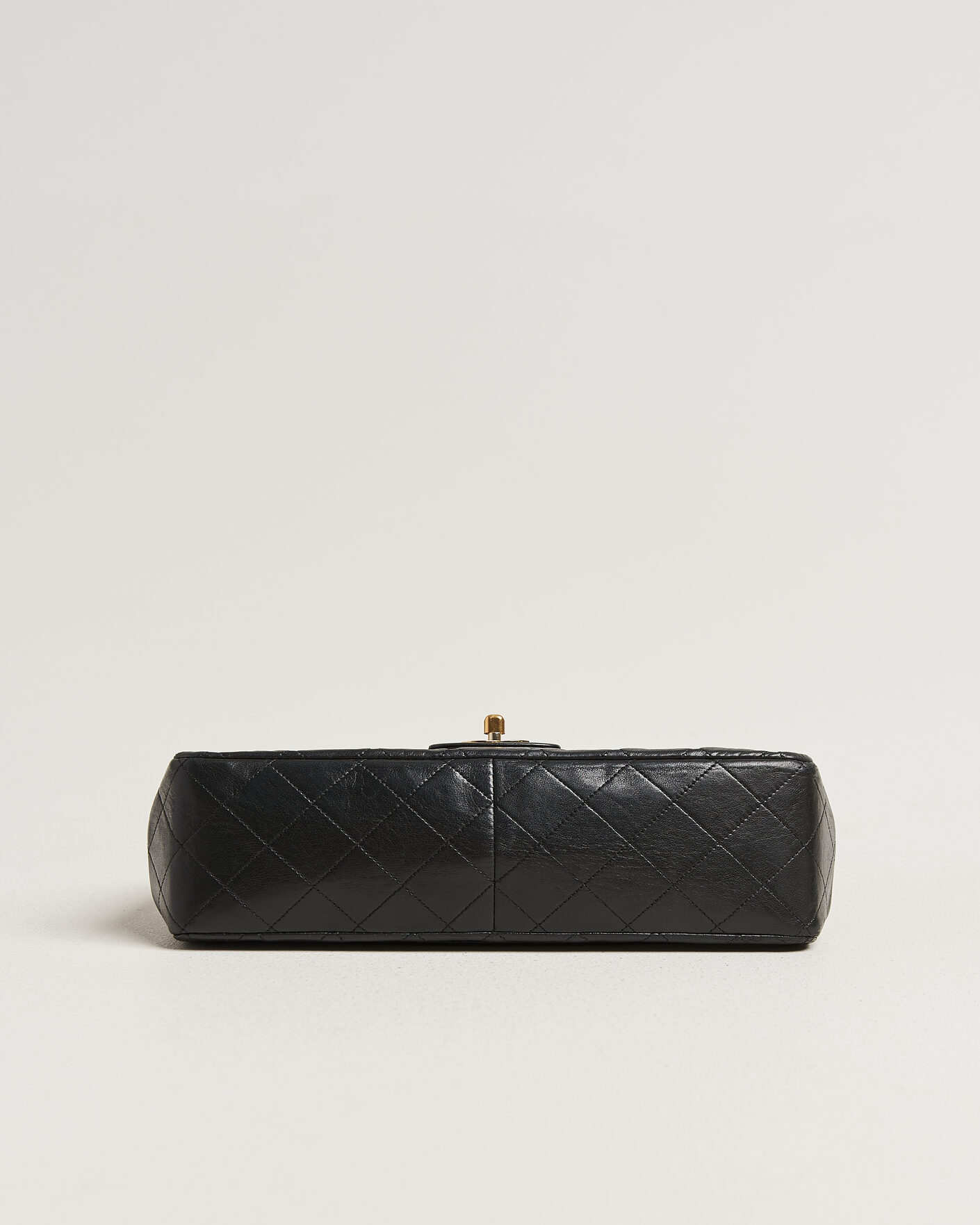 Herren | Pre-Owned & Vintage Bags | Chanel Pre-Owned | Vintage Classic Flap Bag Lambskin Black