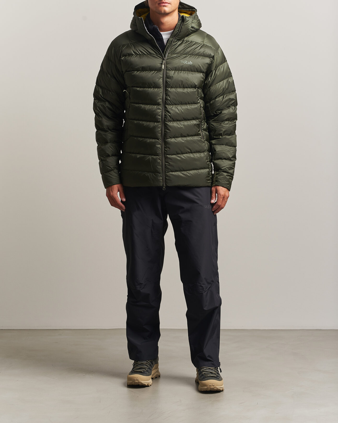 Herren | Jacken | Rab | Electron Pro Hoody Mid Down Jacket Army