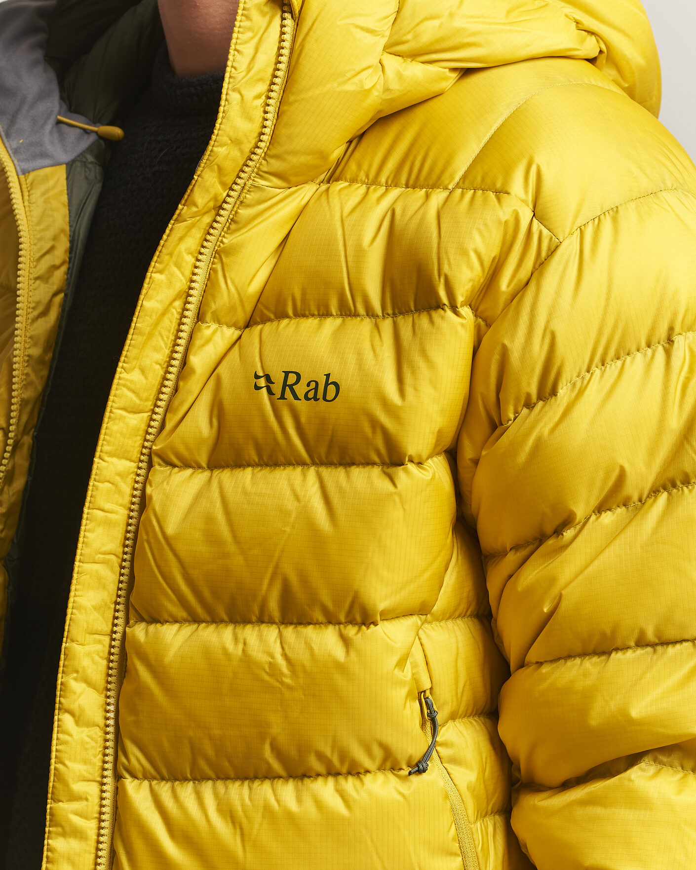 Herren | Jacken | Rab | Electron Pro Hoody Mid Down Jacket Dark Pollen