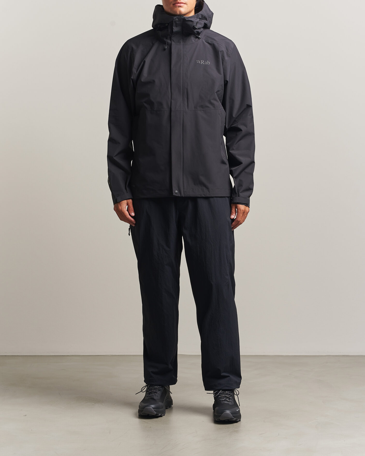 Herren | Jacken | Rab | Downpour Waterproof Jacket Black