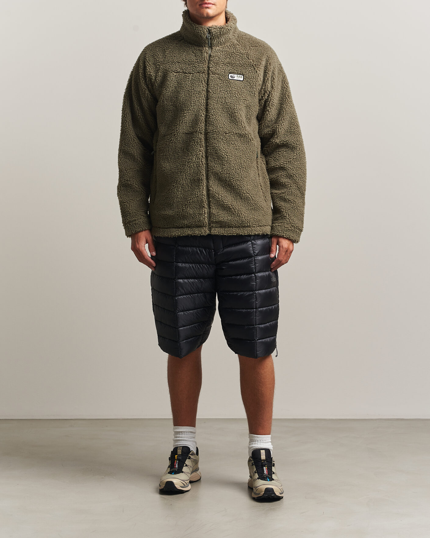 Herren | Pullover | Rab | Original Pile Jacket Light Khaki