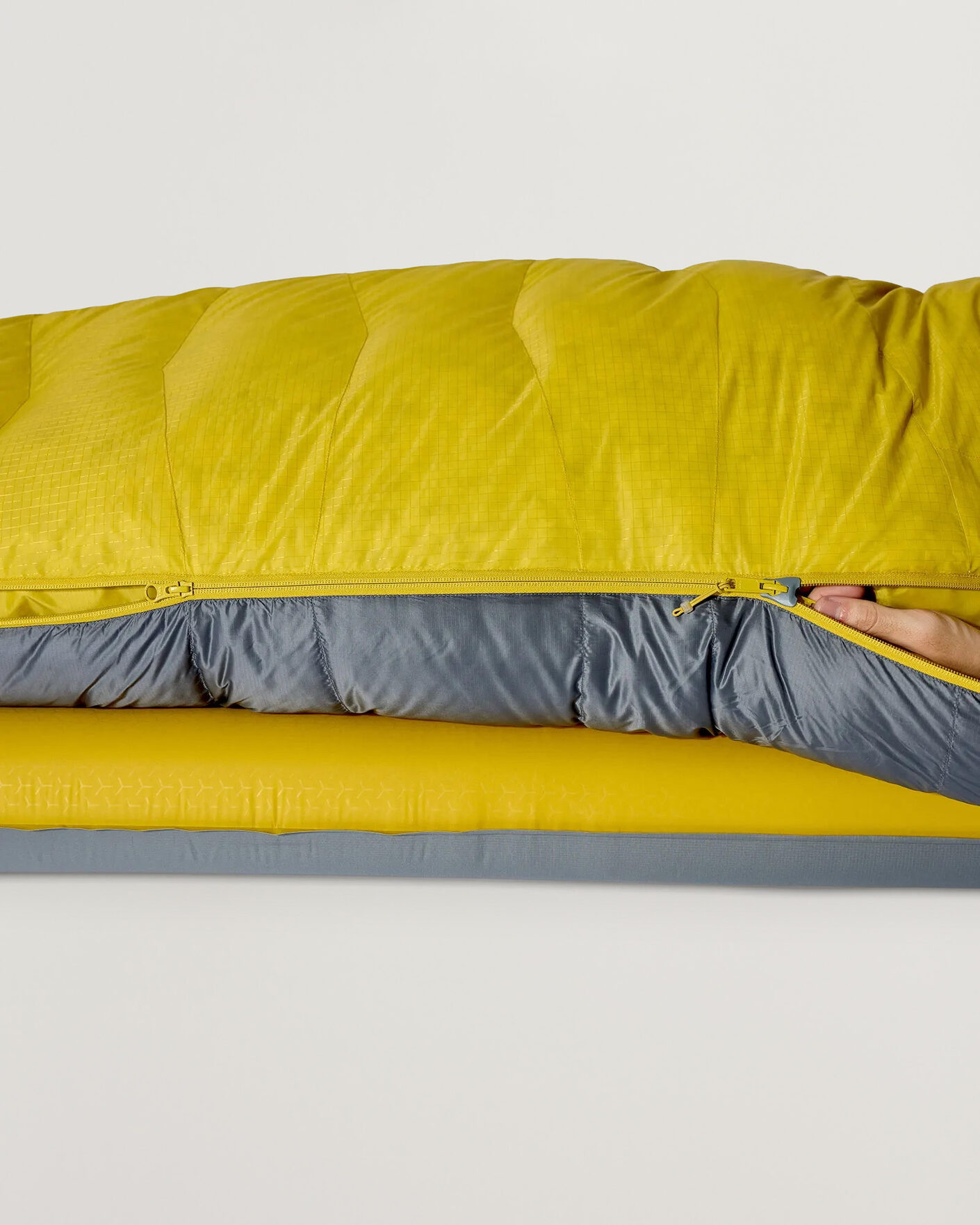 Herren | Outdoor living | Rab | Neutrino -12C Sleeping Bag Regular Graphene/Dark Pollen