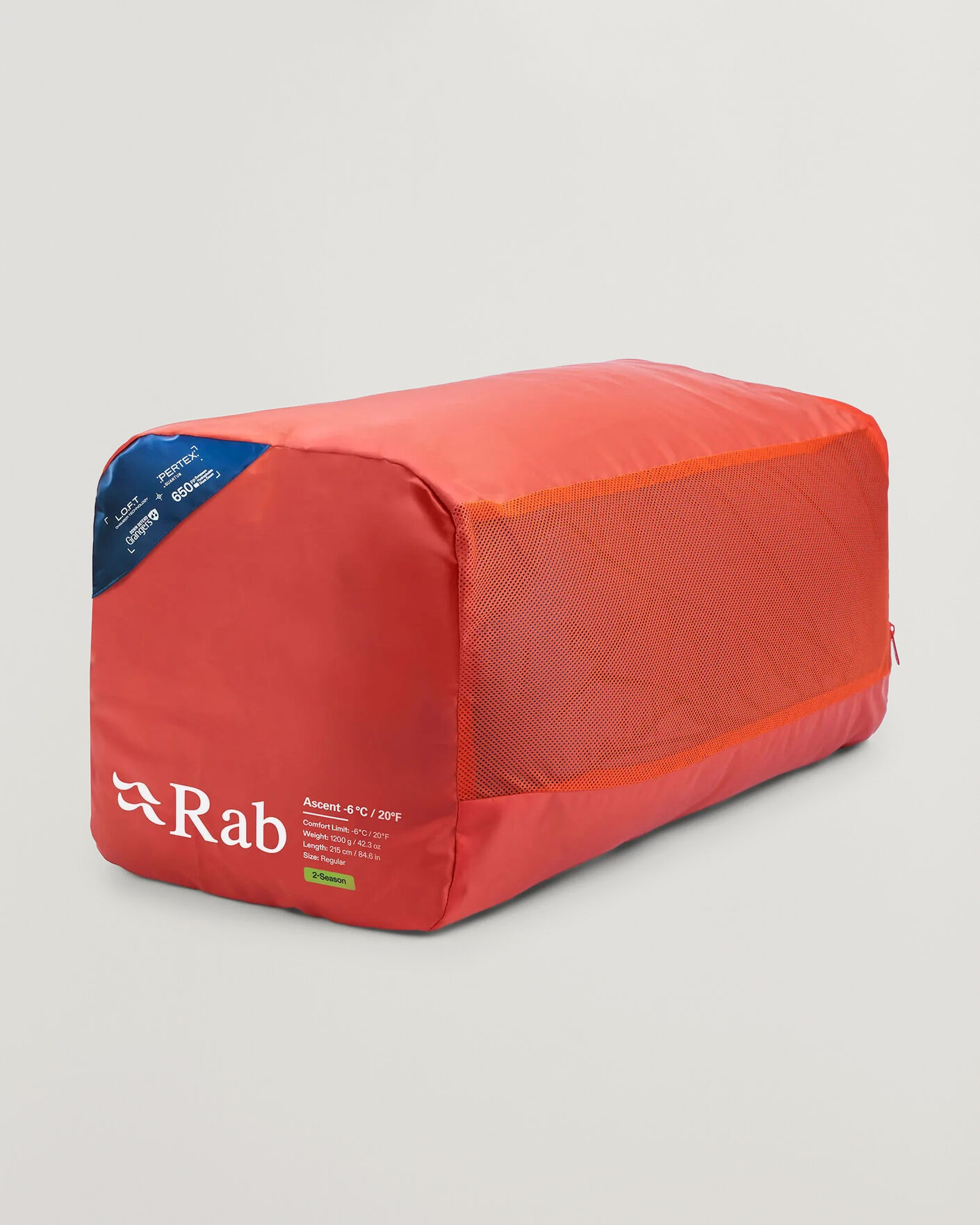 Herren | Outdoor living | Rab | Ascent -6 Sleeping Bag Long Tempest Blue/Maya Blue