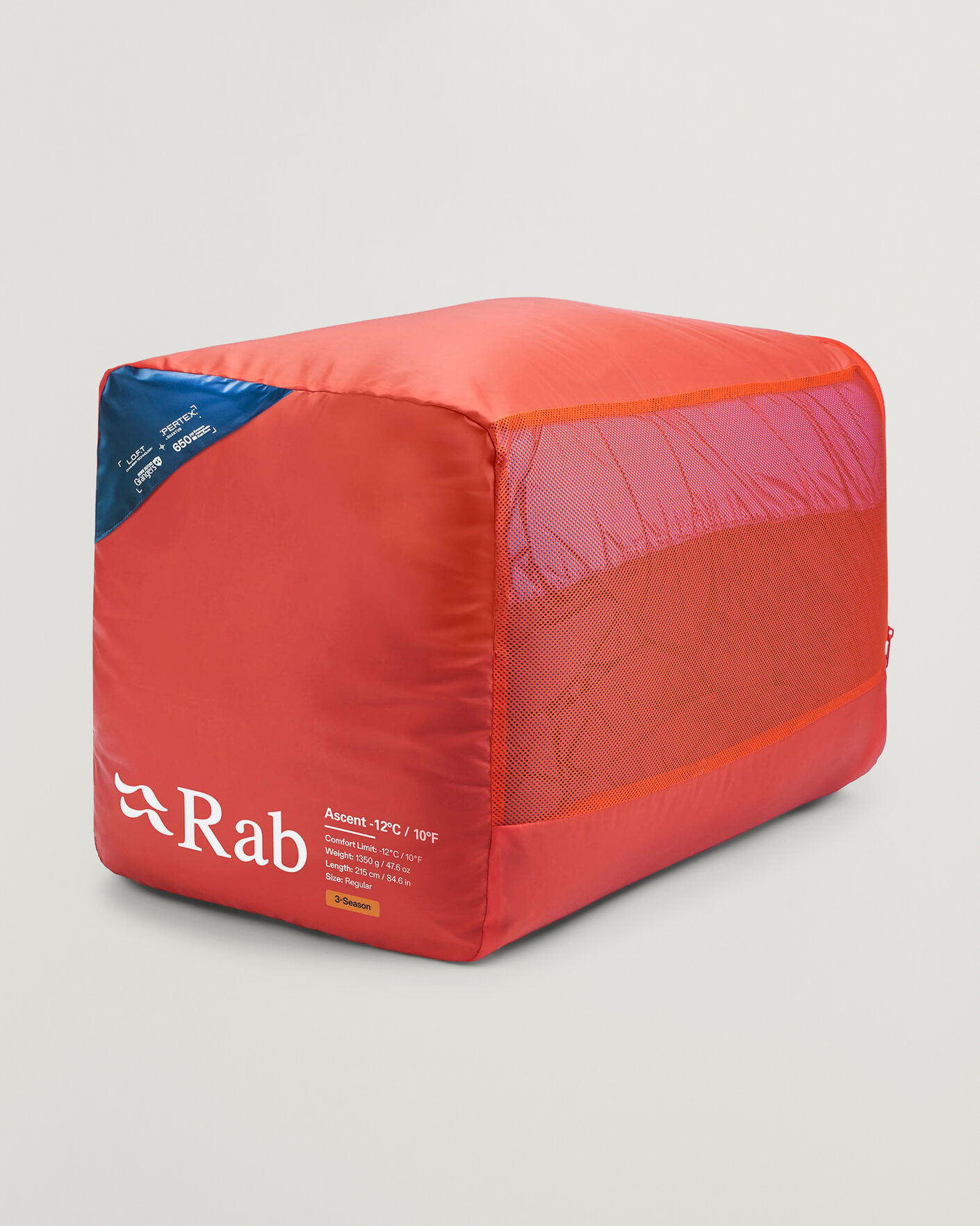 Herren | Outdoor living | Rab | Ascent -12 Sleeping Bag Long Tempest Blue/Maya Blue