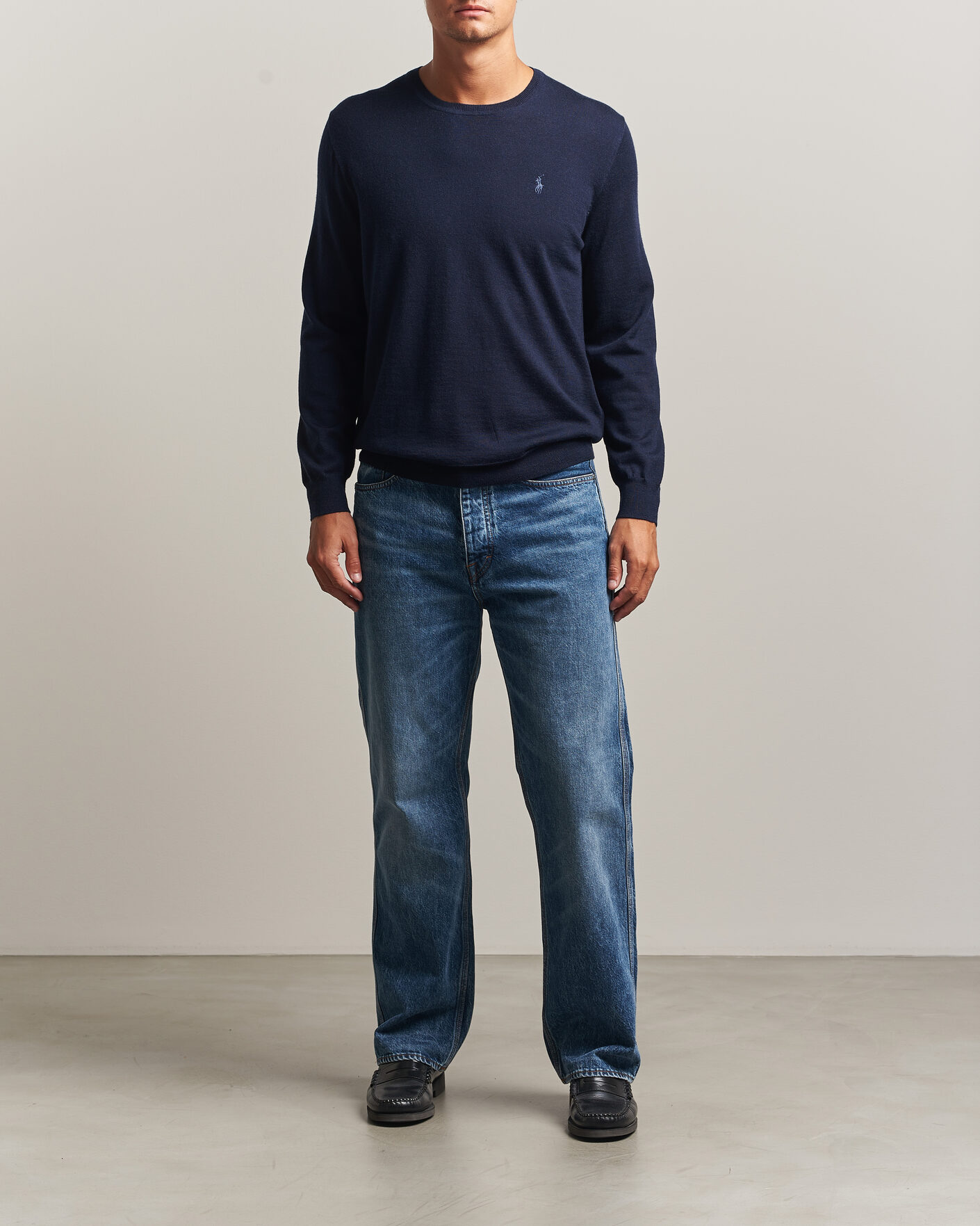 Herren | Pullover | Polo Ralph Lauren | Long Sleeve Pullover Hunter Navy