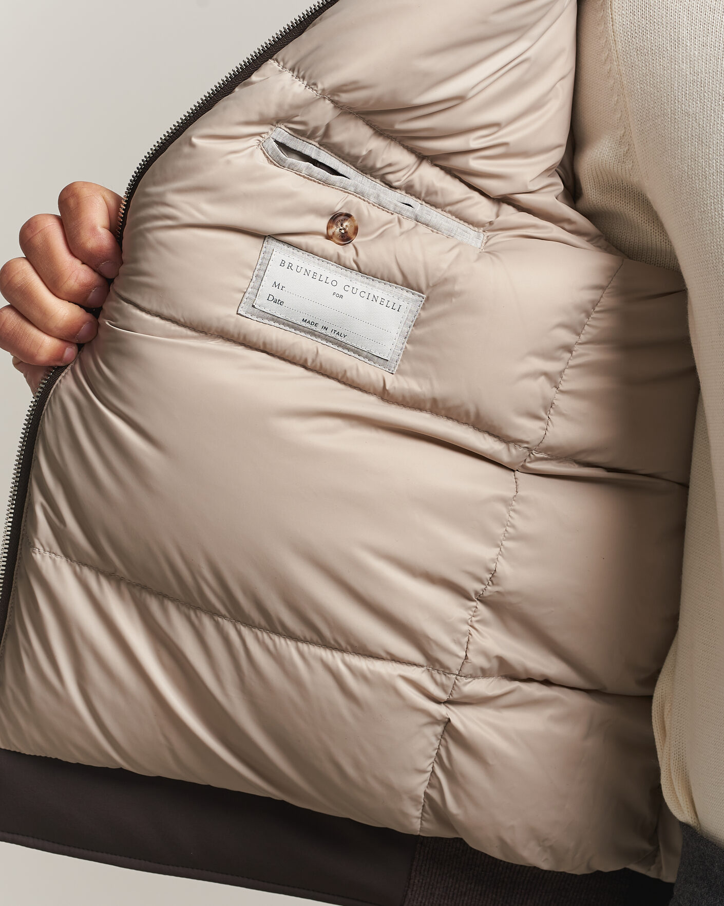 Herren | Jacken | Brunello Cucinelli | Padded Jacket Dark Brown