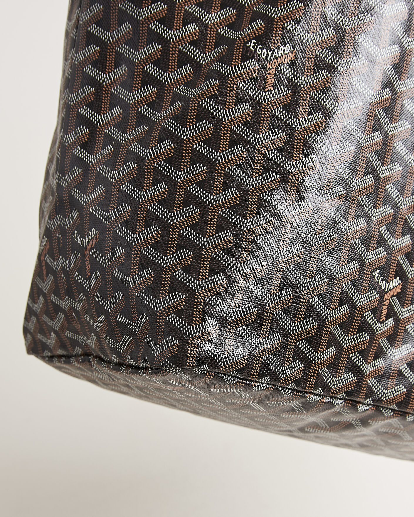 Herren | Pre-Owned & Vintage Bags | Goyard Pre-Owned | Saint Louis GM Coated Canvas Tote Bag Black