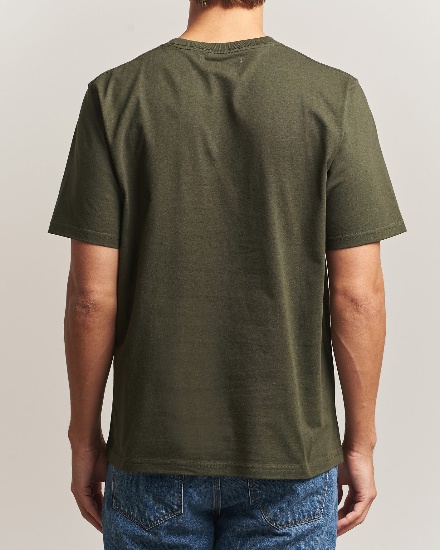 Herren | T-Shirts | Samsøe Samsøe | Thomas Cotton T-Shirt Forest Night