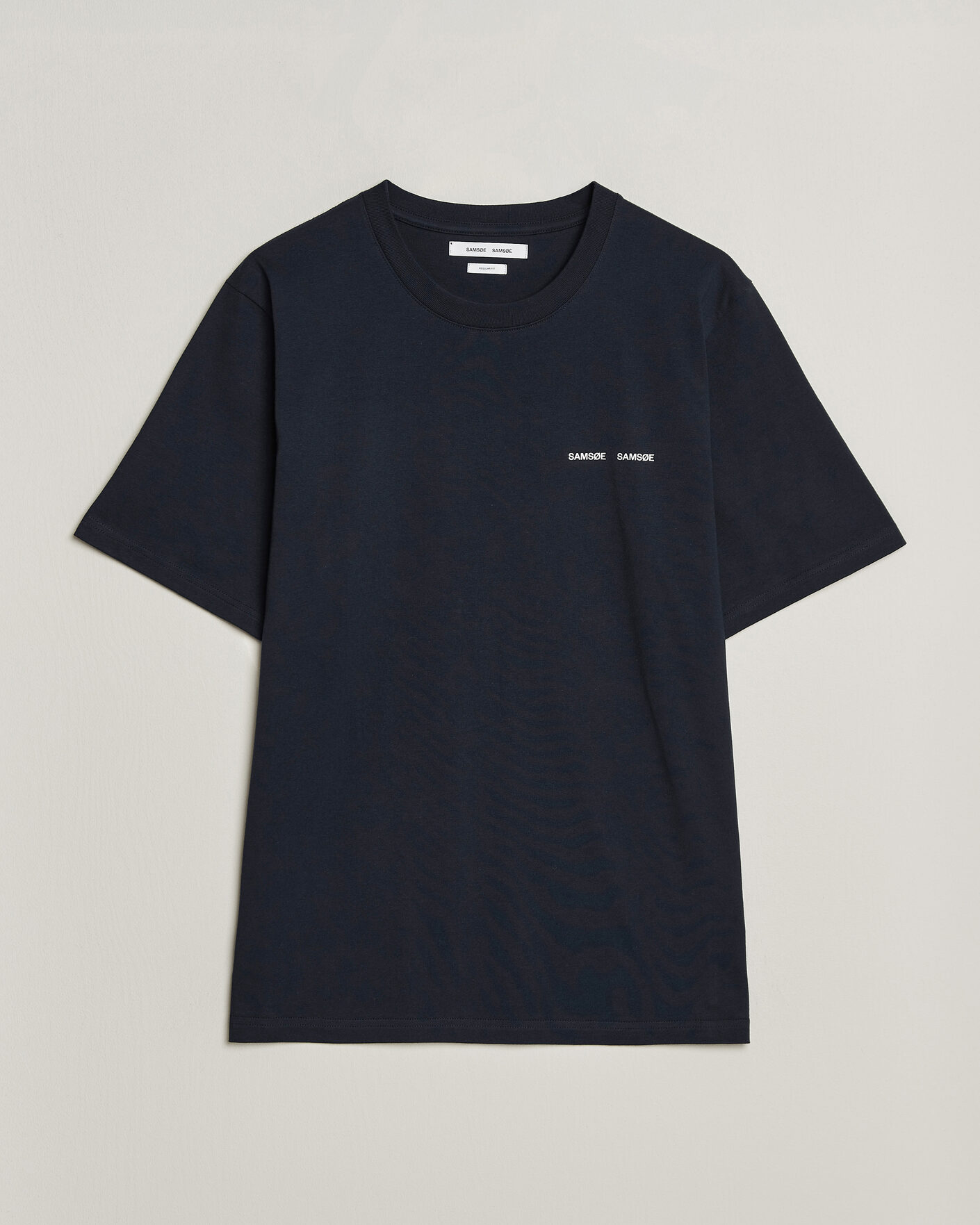 Herren | T-Shirts | Samsøe Samsøe | Thomas Cotton T-Shirt Salute Navy
