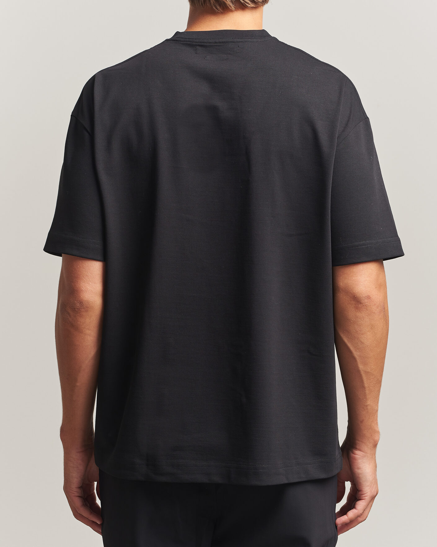 Herren | T-Shirts | Samsøe Samsøe | Jason Heavy Cotton T-Shirt Black